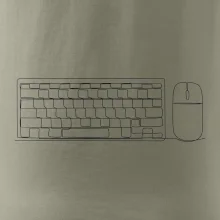 Klávesnice a myš jedním tahem