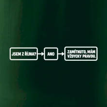 Jsem z října mám vždycky pravdu diagram