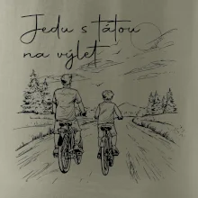 Cyklistika  - Jedu s tátou na výlet - Táta a syn