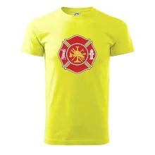 Fire department logo červené