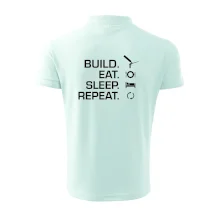 Build eat sleep repeat - montážní pěna