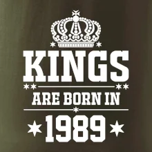 Kings are born in 1989