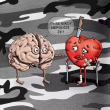 Mozek a srdce - poučení (Hana-creative)