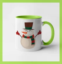 Vánoční sněhulák