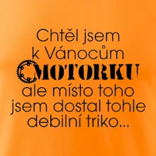 Chtěl jsem dostat motorku - Vánoce