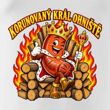 Korunovaný král ohniště