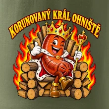 Korunovaný král ohniště