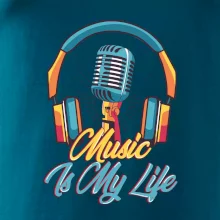 Music is my life sluchátka
