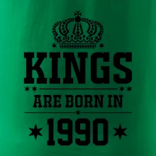 Kings are born in 1990