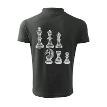 Šachové figurky kreslené