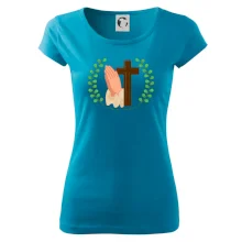 Věnec - kříž a modlení