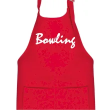 Bowling nápis psací