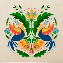 Folklor - dvě holubice