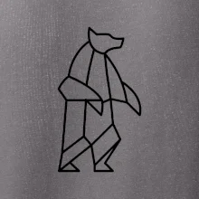 Geometrie lední medvěd stojící