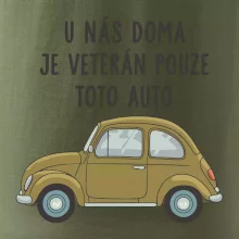 U nás doma je veterán pouze toto auto zelené