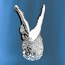 Krokodýl kreslený (Pecka design)