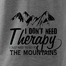 I dont need therapy - Mountains - Nepotřebuji terapii - Hory