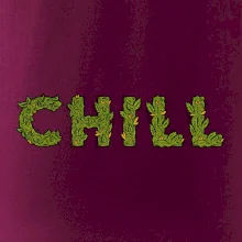 Konopí nápis chill