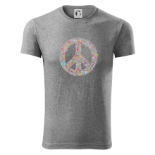 Peace symbol lístečky