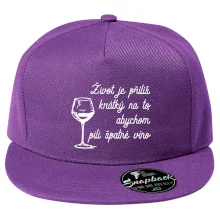 Život je příliš krátký - sklenička