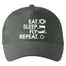 Eat sleep fly repeat