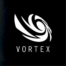 Vortex logo jednobarevné