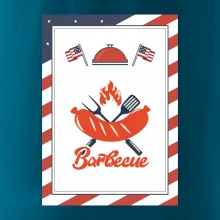 USA BBQ POSTER