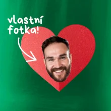 Vlastní fotka v srdci