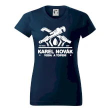 Instalatér - Překřížené klíče vlastní nápis