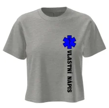 Hvězda života - vlastní nápis vpředu a vzadu