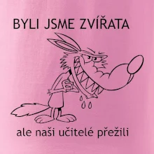 Školní triko - Zvířata