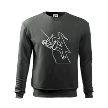 Lezec na skále jedním tahem