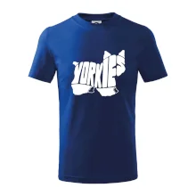 Jorkšírský teriér - Yorkie - Nápis v těle
