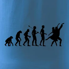 Evoluce tanec - tančící dvojice