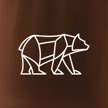 Geometrie lední medvěd chodící