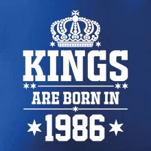Kings are born in 1986
