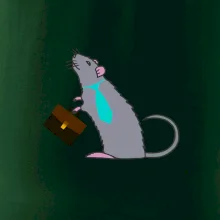 Krysa kancelářská barevná (Moňas)