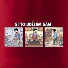 Si to udělám sám - muž s knírkem