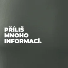 PŘÍLIŠ MNOHO INFORMACÍ.