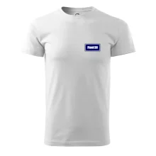 Jméno a věk - uliční cedule - modrá