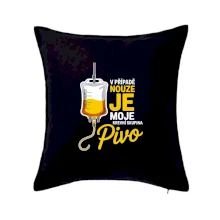 V případě nouze je moje krevní skupina pivo