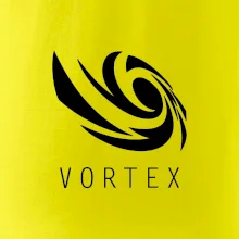 Vortex logo jednobarevné