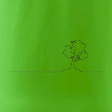 Strom s ptáčkem linka