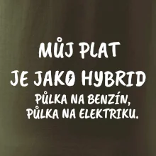 Můj plat jako hybrid