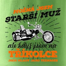 Možná jsem starší muž - tříkolka