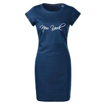 New York nápis psacím