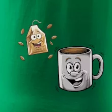 Parové triko - Hrnek a čaj