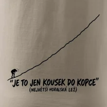 Je to jen kousek do kopce