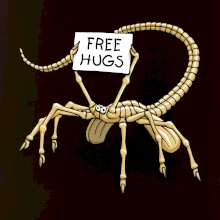 Vetřelec - free hugs (Hana-creative)