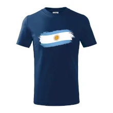 Argentina vlajka okousaná